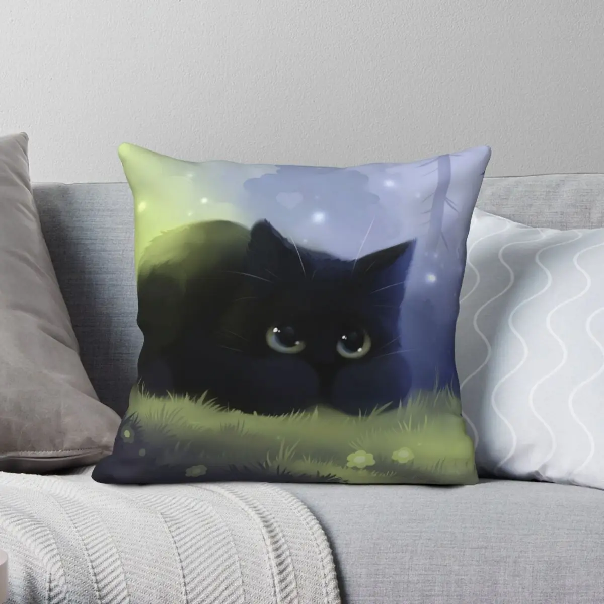 

Широкий чехол-наволочка с квадратной подушкой из полиэстера и льна с бархатным узором на молнии, декоративный чехол для постельного белья 18...