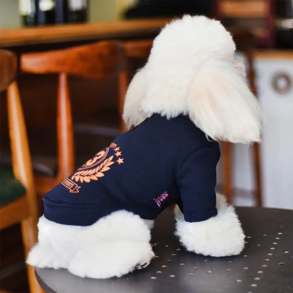 

Cotton Pretty Number Pattern Print Dog Clothes Soft Texture Pet Apparel Fashionable for Outdoor