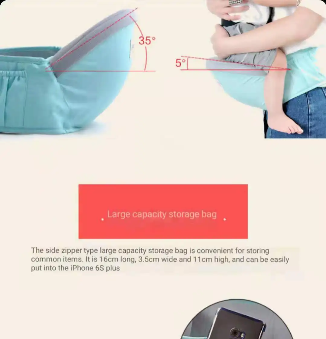 

Baby waist stool baby strap single stool multi function front holding baby belt maternal and infant products holding support