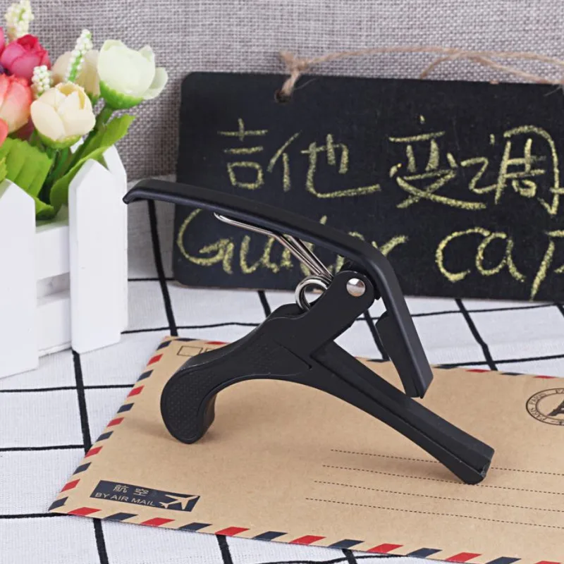 neue farben quick change clamp key acoustic classic guitar capo für ton anpassung für elektrische akustische gitarre ukulele neue free globa