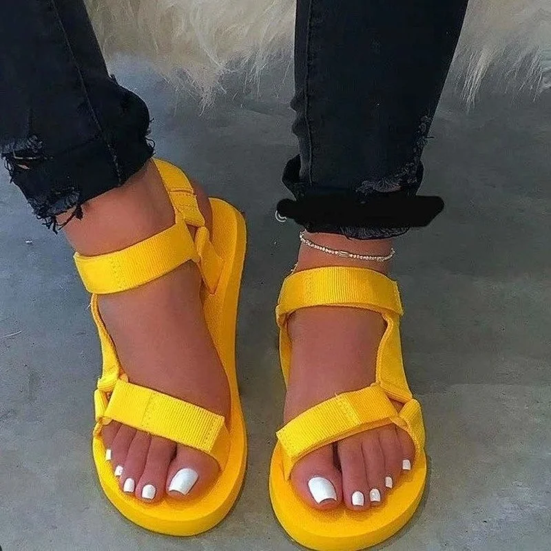 

Woman Summer Sandals Doc Martens For Women Shoes Comfy Soft Women Sandals Wedge Low Heels Shoes Thick Bottom Ladies Sandals