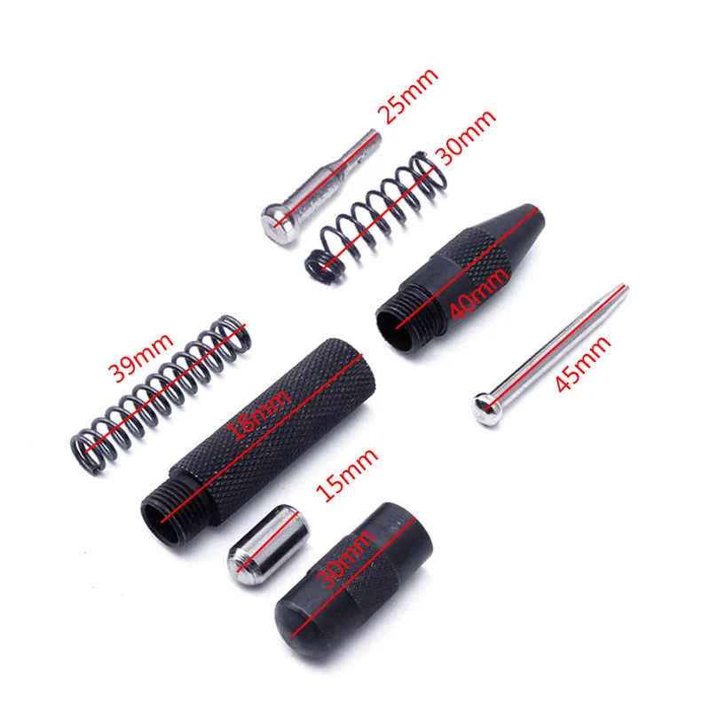 

Wood Centre Punch Press Dent Marker HSS 130mm 1pc Automatic Spring Useful