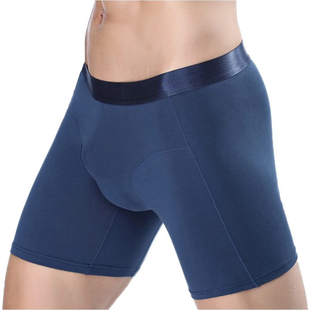 

Stretch Long Boxershorts Male Underpants Sport Boxers Panties Underwear Modal Loose Under Wear Plus Size Boxer homme A30