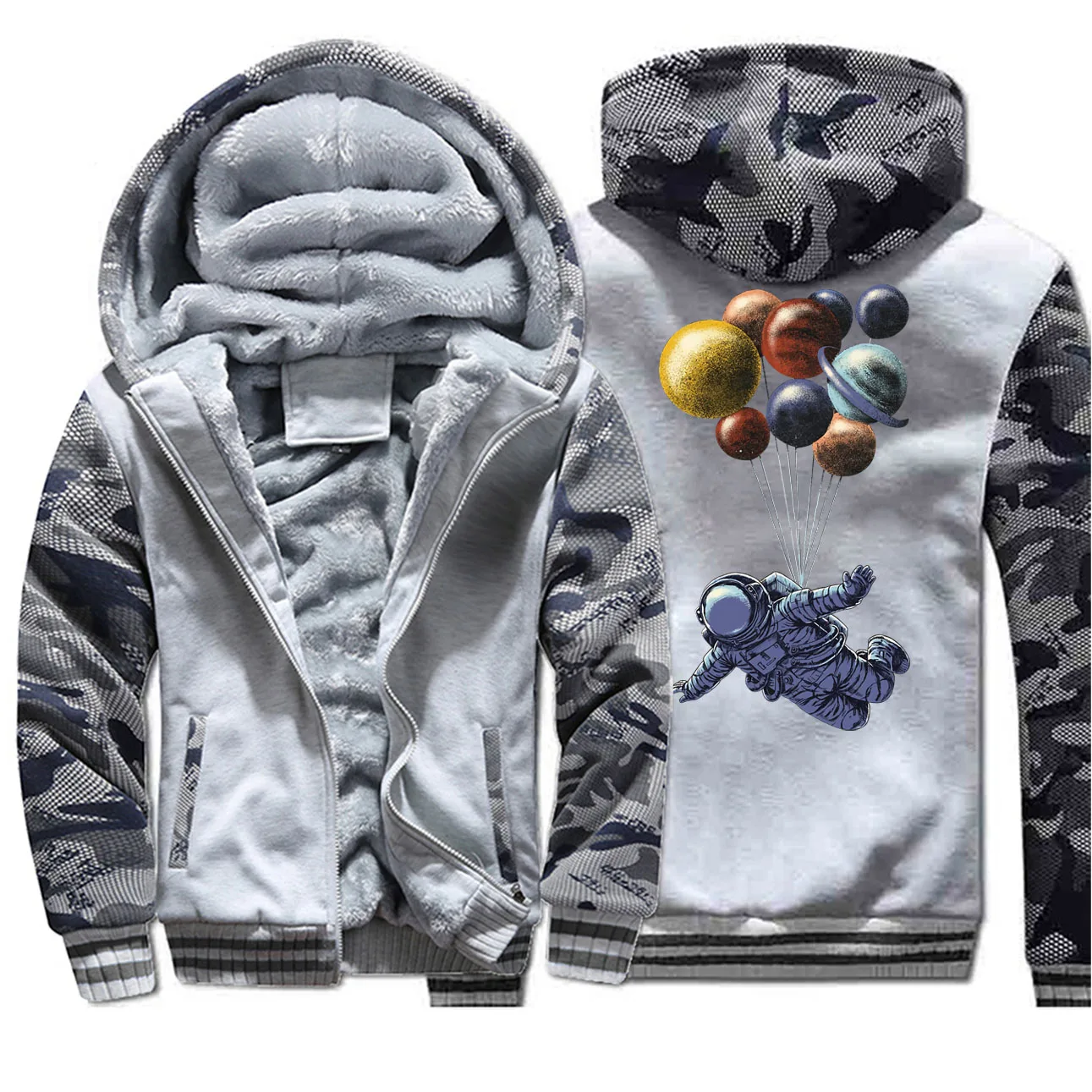 Толстовки с изображением астронавта и космоса свитшоты пальто куртки для