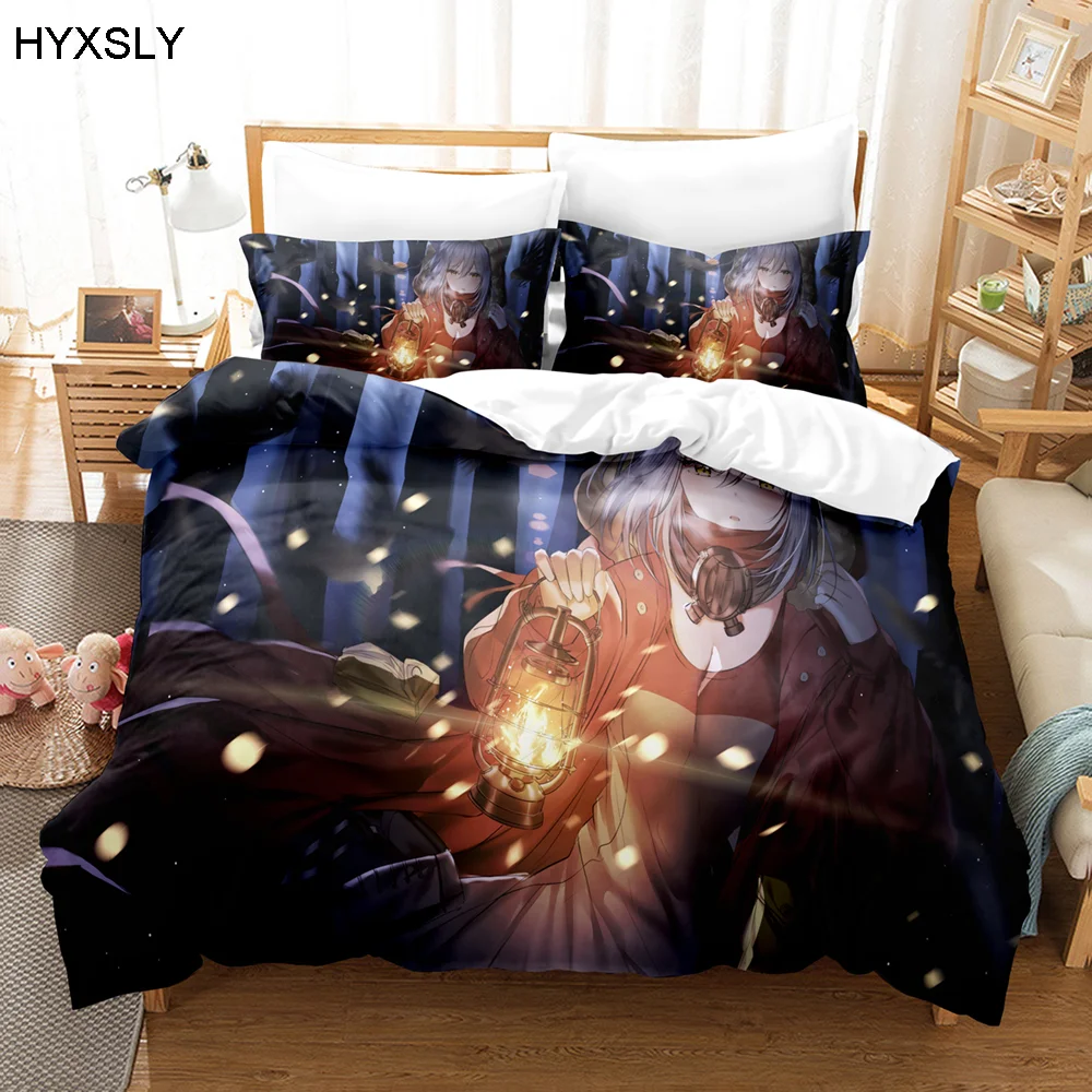 

Game Arknights Bedding Set 3D Print Comforter Duvet Cover With Pillowcases Bed Linen Queen Single Size Home Textile Dropshipping