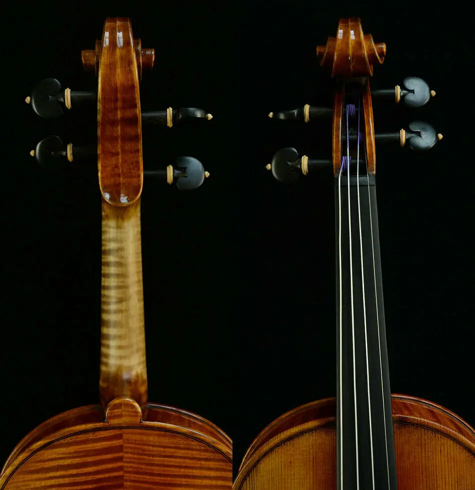 Удивительная скрипка потрясающий звук собственная работа мастера Ван №