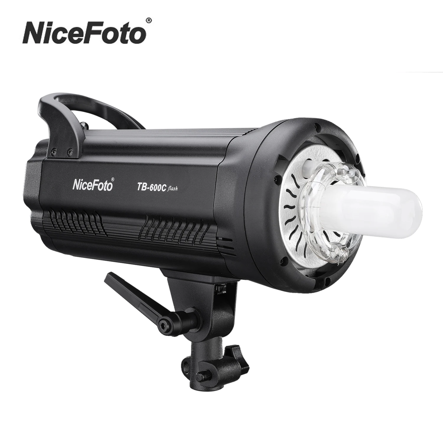 NiceFoto TB 600C Профессиональный 600W студийная вспышка светильник 5500K мерцающий ing лампы
