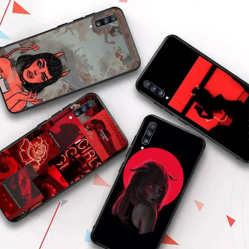 

Sexy Devil Woman Phone Case for Samsung Galaxy A 51 30s a71 Soft Silicone Cover for A21s A70 10 A30