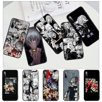 my hero tomura shigaraki black silicone cell phone cover case for huawei y6 y7 y9 prime 2019 y9s mate 10 20 40 pro lite nova 5t