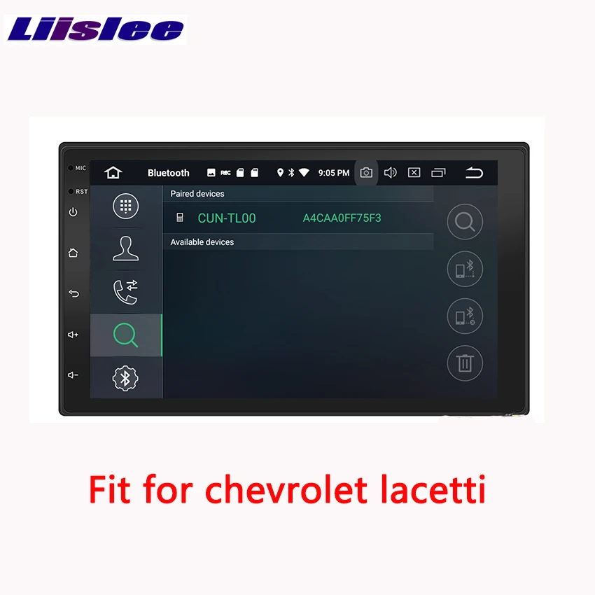 Liislee для chevrolet lacetti Android автомобильный навигатор GPS Аудио Видео Радио большой экран