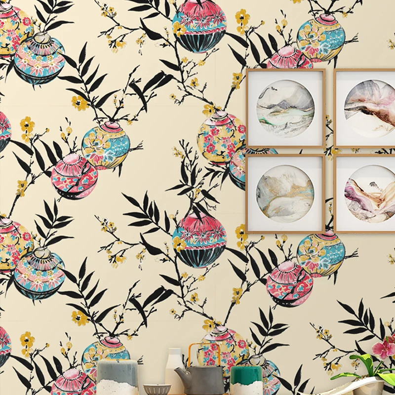 Классические обои Latern для кабинета гостиной домашний декор Чайный дом винтажные