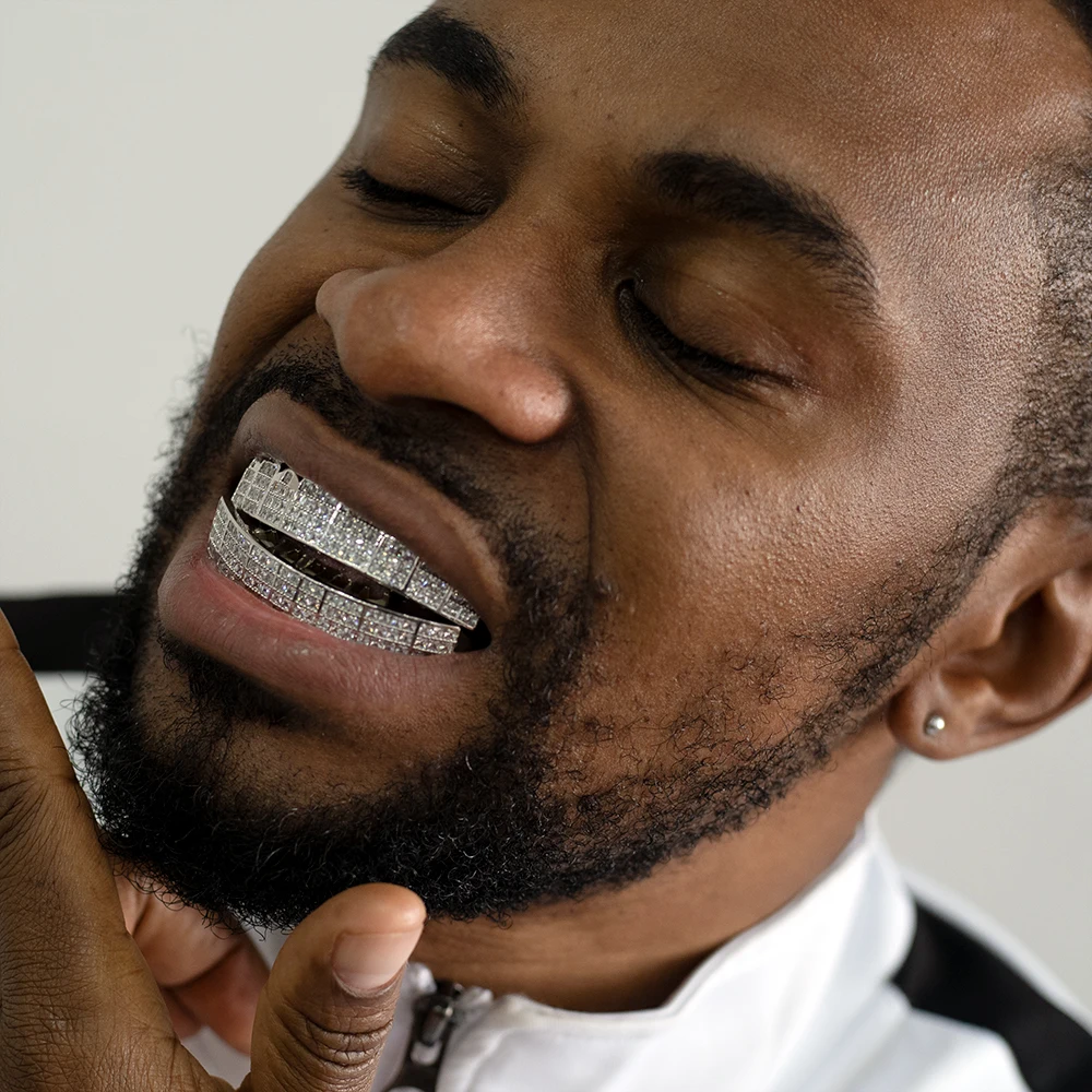 Декоративные коронки для зубов мужчин и женщин роскошные украшения в рэперском