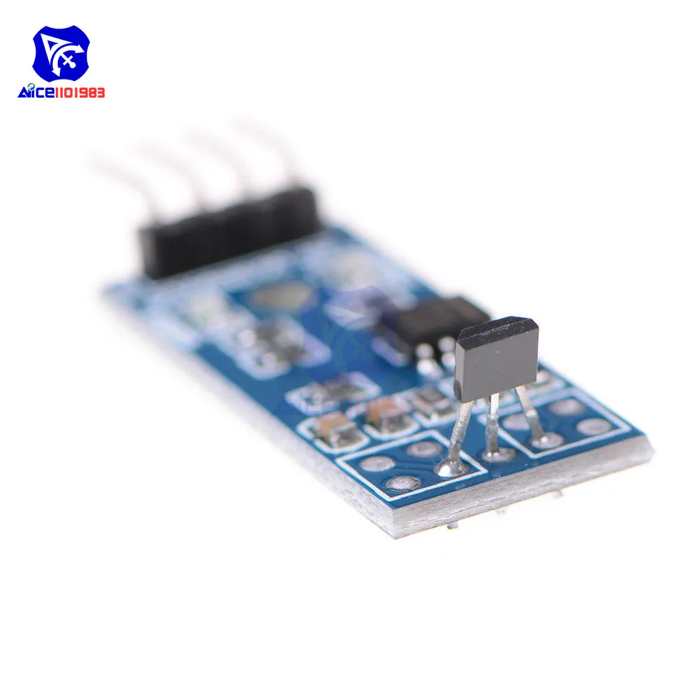Diymore 3144E зал сенсор модуль скорость двигателя тест доска для Arduino умный автомобиль счетчик скорости сенсор модуль