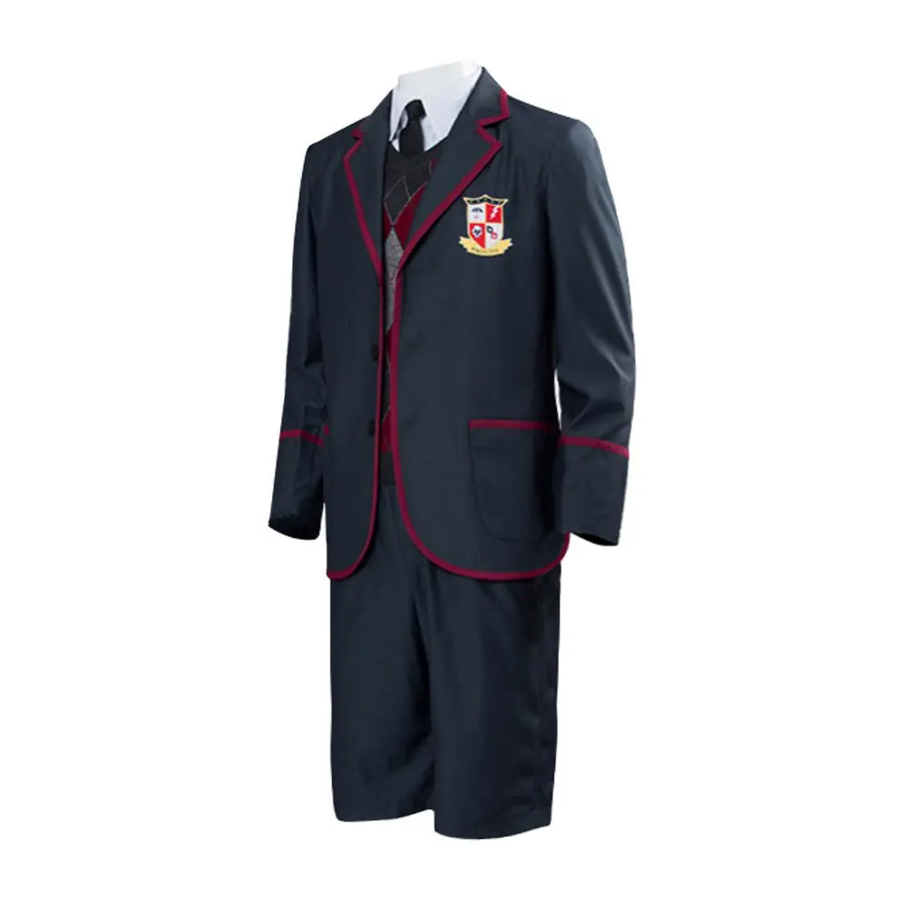 

The Umbrella Academy Cosplay Costume Hargreeves Number Five Uniform High Grade Halloween Carnival Costumes for Adults