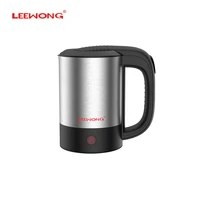 leewong mini electric kettle multi function travel portable boiler stew tea porridge soup water 0 5l