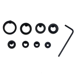 8 шт. 3 мм 4 мм 5 мм 6 мм 8 мм 10 мм 12 мм 16 мм сверло стопорное кольцо контроллер глубины сверления 2,5 мм шестигранный ключлокатор