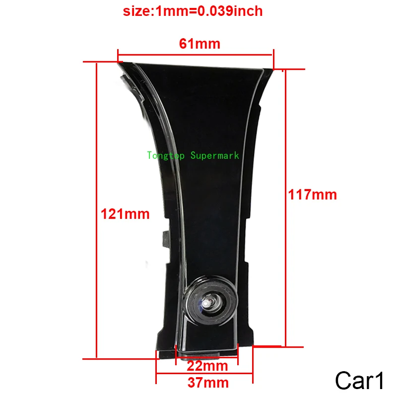 Водонепроницаемый CCD Автомобильная Камера Переднего Вида позитивное мнение для