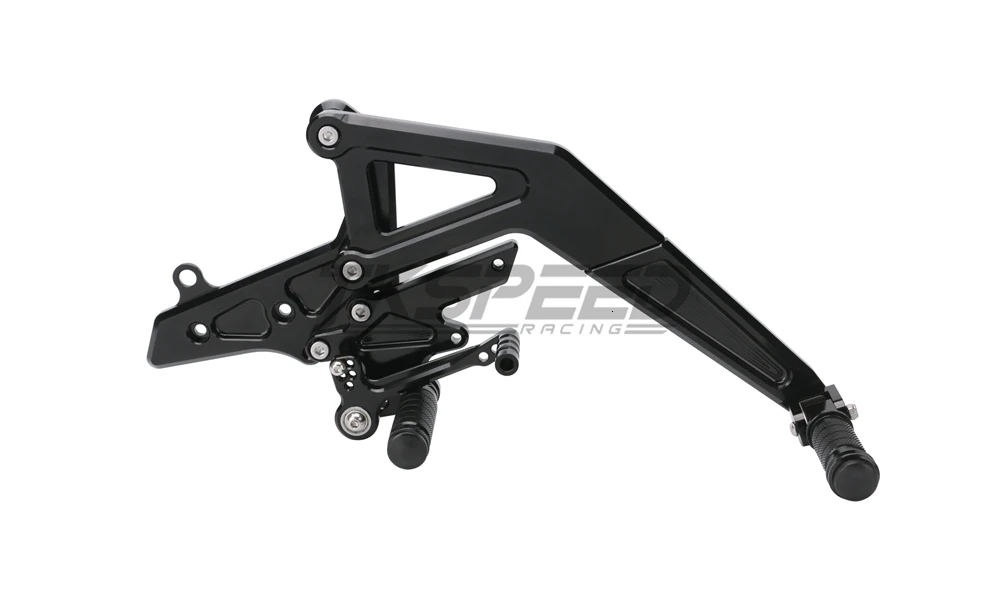 ЧПУ Rearset сзади установить подножки для Kawasaki Ninja 650 EX650 ER6F ER 6F 6N ER6N 2012- 2013