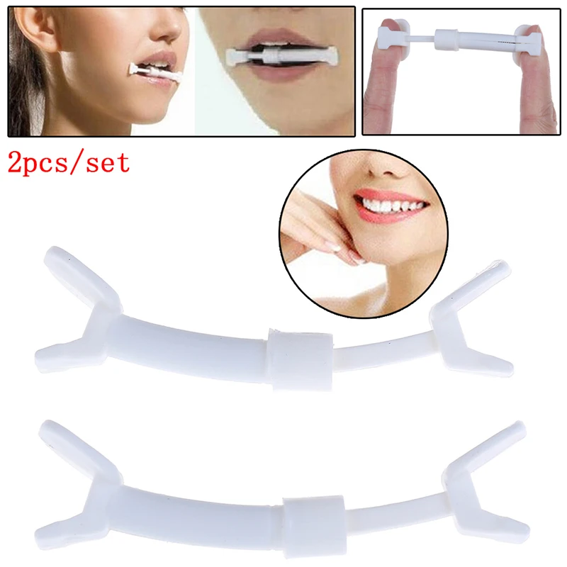 Hot Slim Mouth Piece Face-lifting Device Smile Facial Muscle Exerciser Slim Mouth Piece Toning Toner Flex Women Supplies