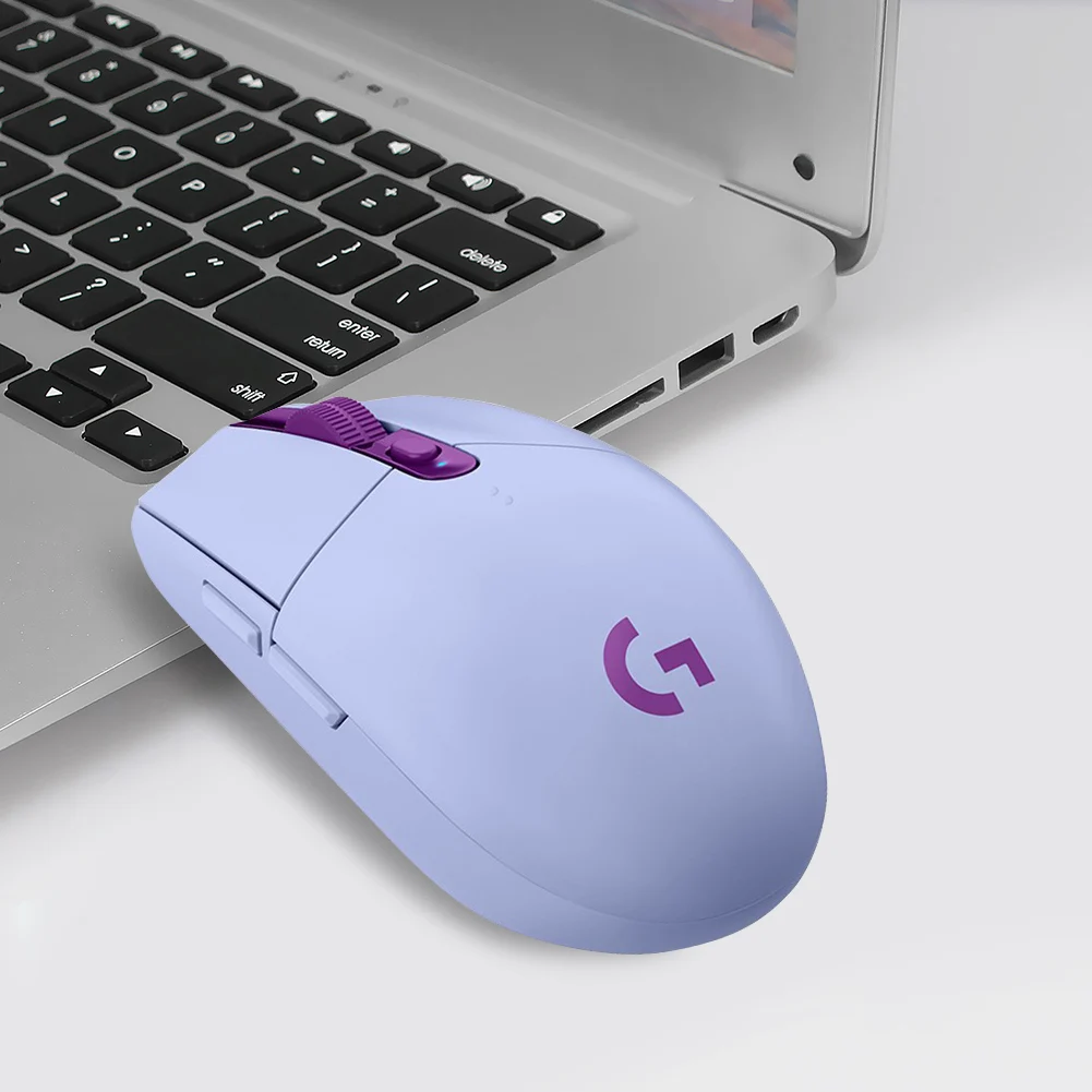 

Logitech G304 LIGHTSPEED Gaming Mouse Sensor 6 Programmable Buttons Mice Laptop Computer Ergonomic Mice Silent