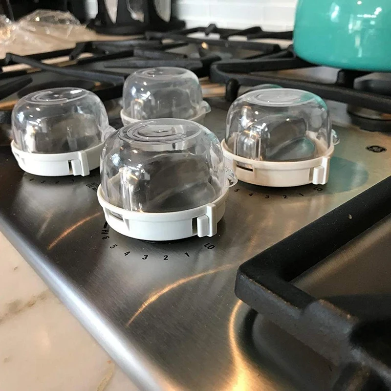 

Universal Kitchen Stove Baby Proofing Gas Knob Covers(6 Pack),Stove Knob Covers Baby Safety Oven Gas Stove Knob Protection Locks