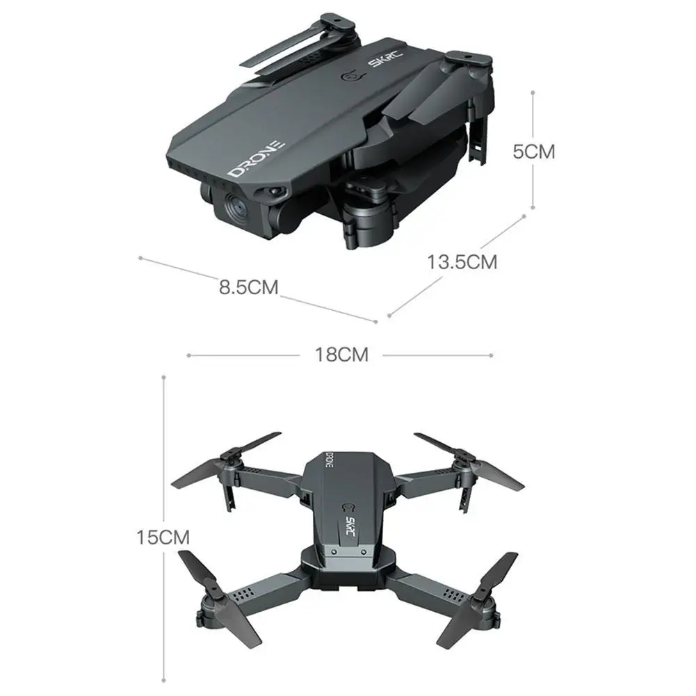 складной дрон s107 4k камера wi fi вер