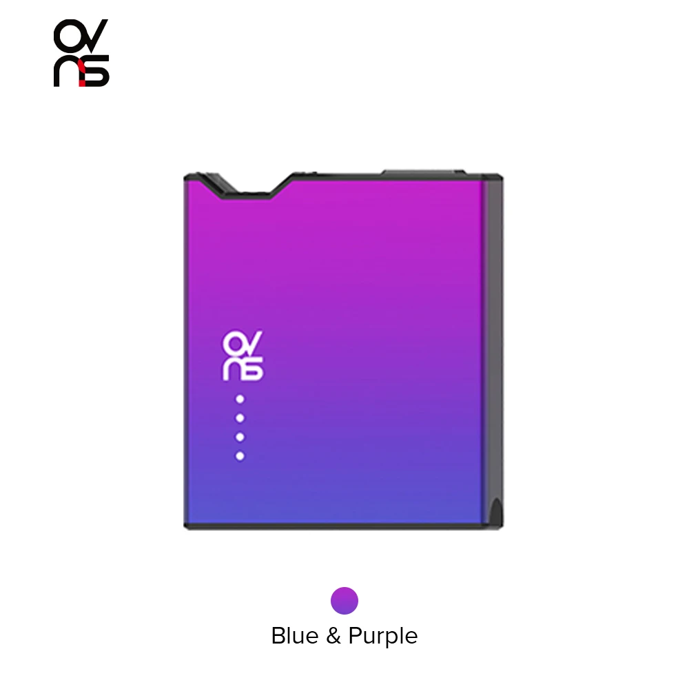 Оригинальный Ovns JC01 Pro Mod Vape 400 мАч встроенный аккумулятор LED fit Pod Jul Pods Kit