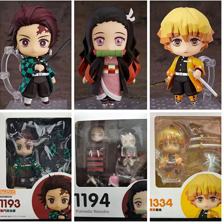 Экшн фигурка Kimetsu No Yaiba Nezuko 1193 1194 1334 Игрушечная модель аниме игрушечная
