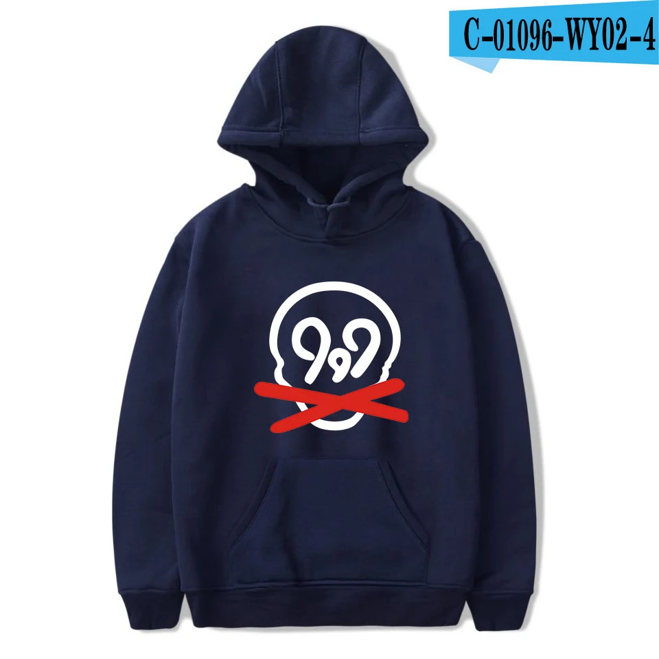 Navy blue Толстовки с капюшоном rapper Juice Wrld для мужчин/женщин, Новое поступление, модный принт, поп-хоп стиль, крутой сок Wrld, толстовка с капюшоном, пальто - Цвет: Navy blue