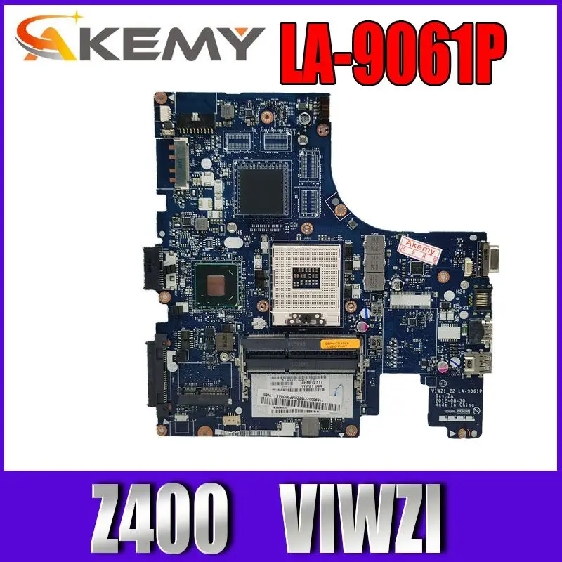 LA 9061P материнская плата для For Lenovo VIWZI Z2 Z400 ноутбука rev2A Тест Бесплатная