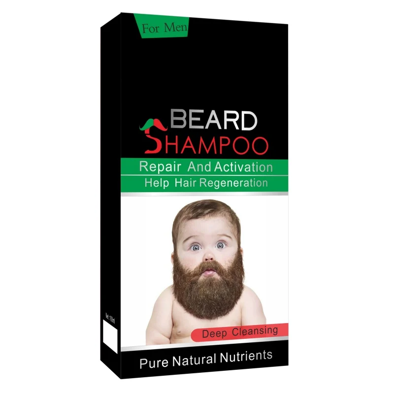Витаминный шампунь для бороды очищение удаление бактерий оснастка блеск