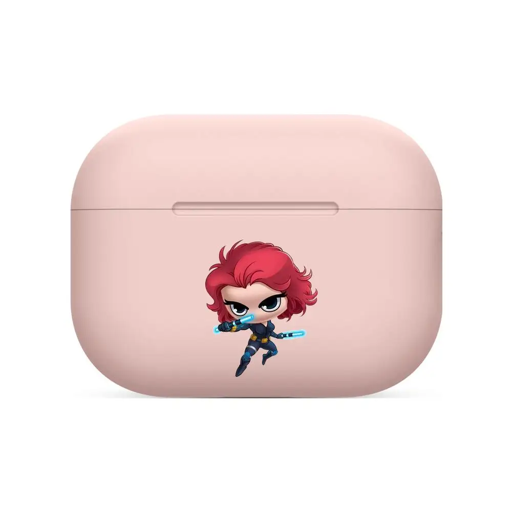 Защитный чехол для беспроводных наушников Avengers с комиксами Marvel Airpods 1 2 pro |