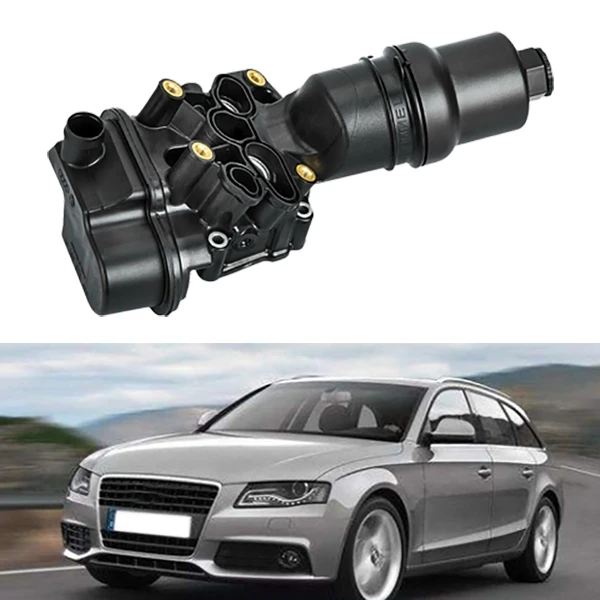 Корпус масляного фильтра двигателя в сборе для Audi A3 A4 TT Golf R GTI Eos Jetta Passat 2 0 T 06F115397J |