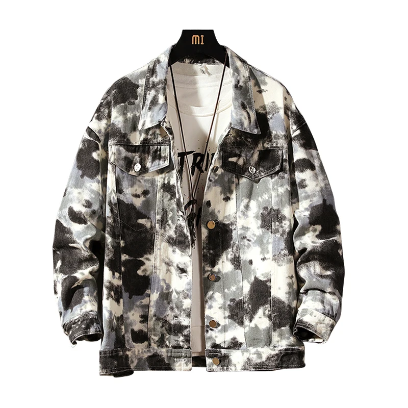 

Men Denim Jackets And Coats New Spring Autumn Men 100%Cotton Jean Jackets Dyeing Denim Coats Good Quality Male Casual Jackets