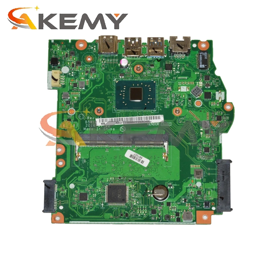 

B5W1A/B7W1A LA-D641P Mainboard for Acer Aspire ES1-533 laptop motherboard NBGH411001 NB.GH411.001 100% fully tested