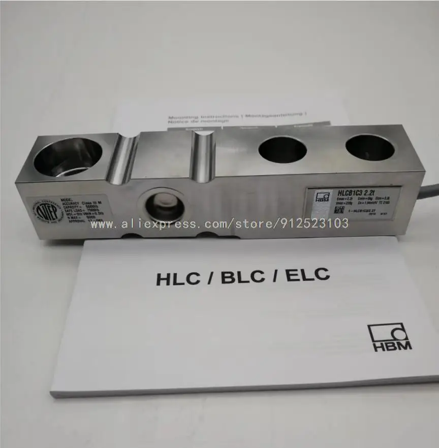 Новые и оригинальные датчики веса грузоподъемности HLCB1C3/1 1 T HLCB1C3/2 2 HBM |