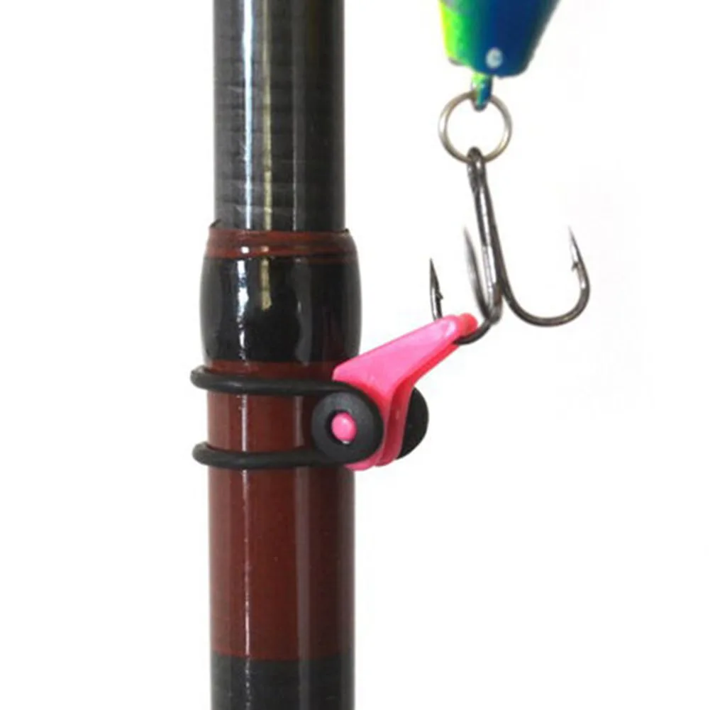 1 Набор рыболовных крючков легко надеваемая удочка держатель крюка рыболовные