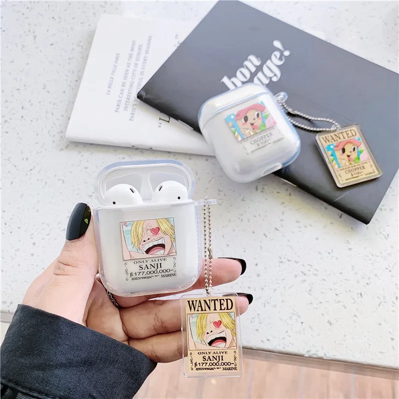 Чехол для наушников японского аниме OP AirPods 2 1 чехол Apple цельный желанных мертвых