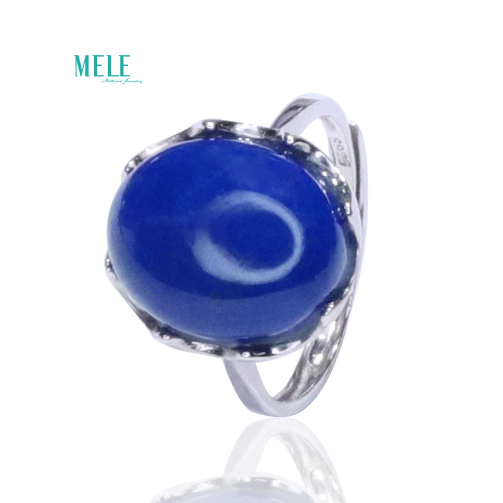 

Натуральное высококачественное кольцо Lapis-lazuli 12*15 овальное серебряное кольцо 925 пробы Ретро простое Открытое кольцо