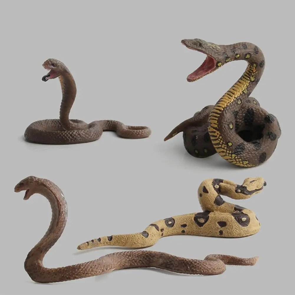 

Simulation Python Wild Animal Model Green Forest Anaconda Decorative Python Tricky Toy Children'S Toy