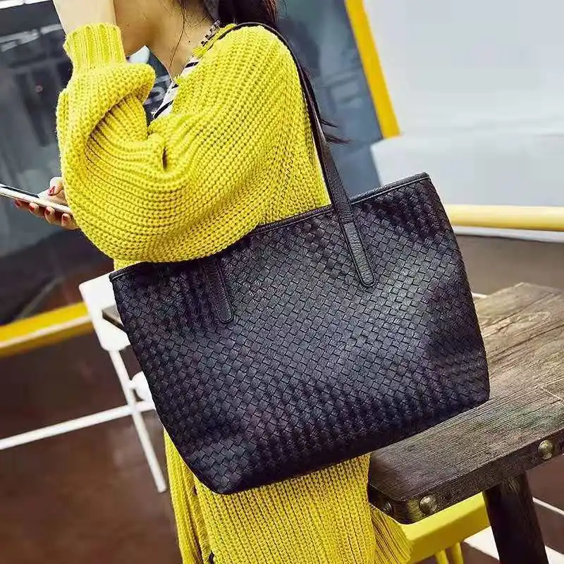 Женская Ручная сумка Большая вместительная с одним плечом сумка-Кроссбоди для