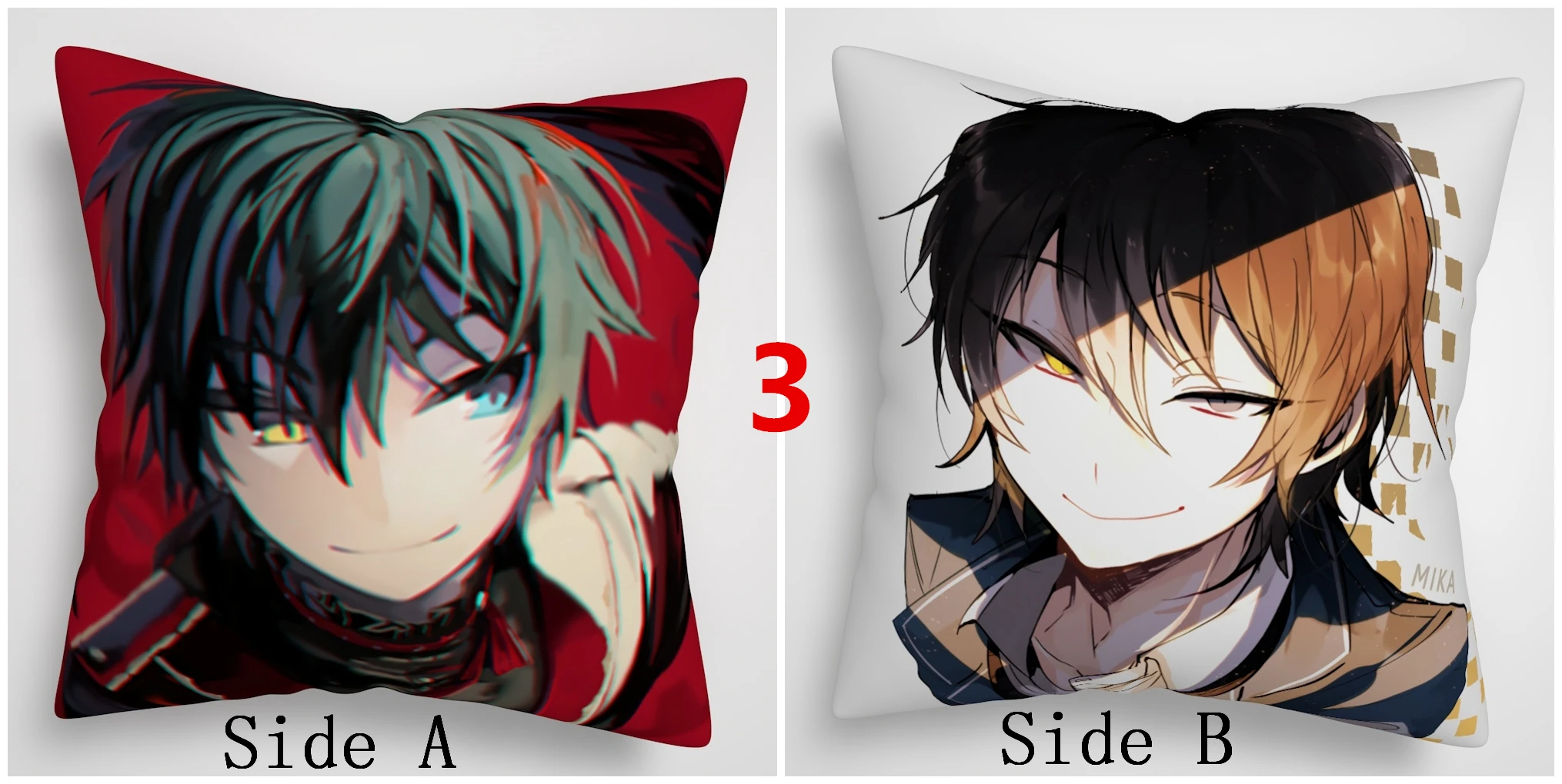 3 Suef ansemble Star Valkyrie Kagehira Mika аниме двухсторонняя диванная Подушка Чехол - Цвет: 3