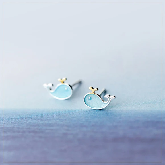 Colusiwei Горячая продажа Аутентичные стерлингового серебра 925 милые КИТ маленькие