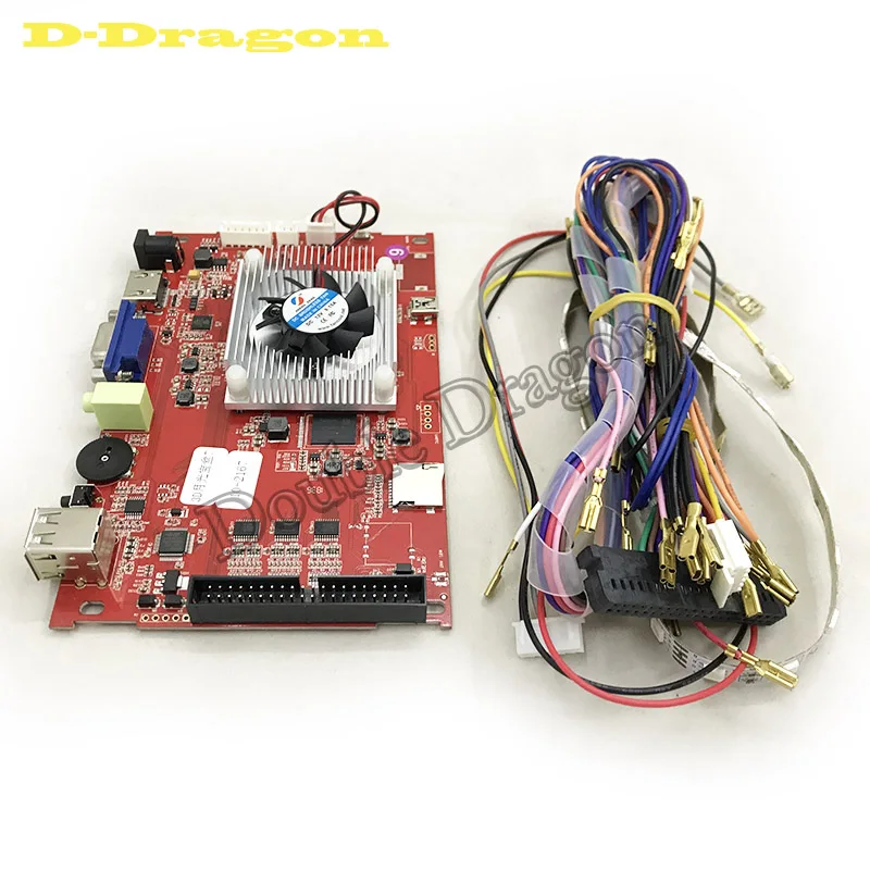 

Pandora 7 3D Games Arcade Console 2177/2323 in 1 103-3d Motherboard VGA HDMI Output Home Version PCB Board 10 3D Games