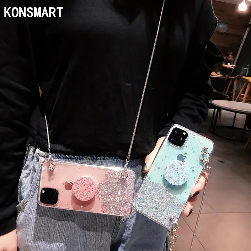 Чехол для Huawei P Smart 2019 блестящий прозрачный мягкий чехол со звездами smart Z с