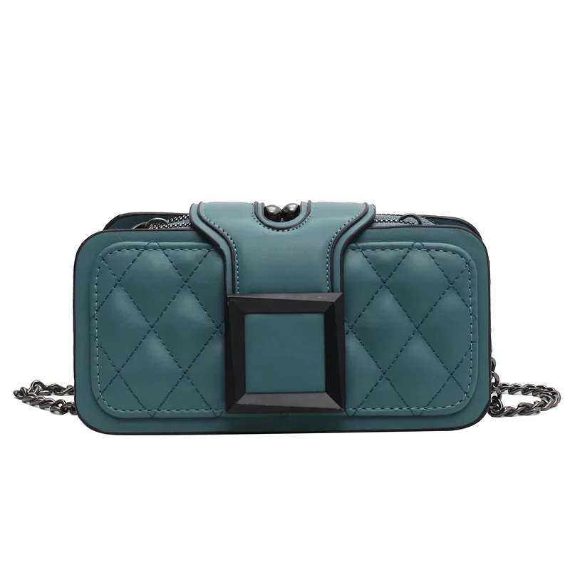 

Autumn and winter small bag women 2020 new embroidery thread shoulder bag Korean version of the wild fashion chain messenger bag