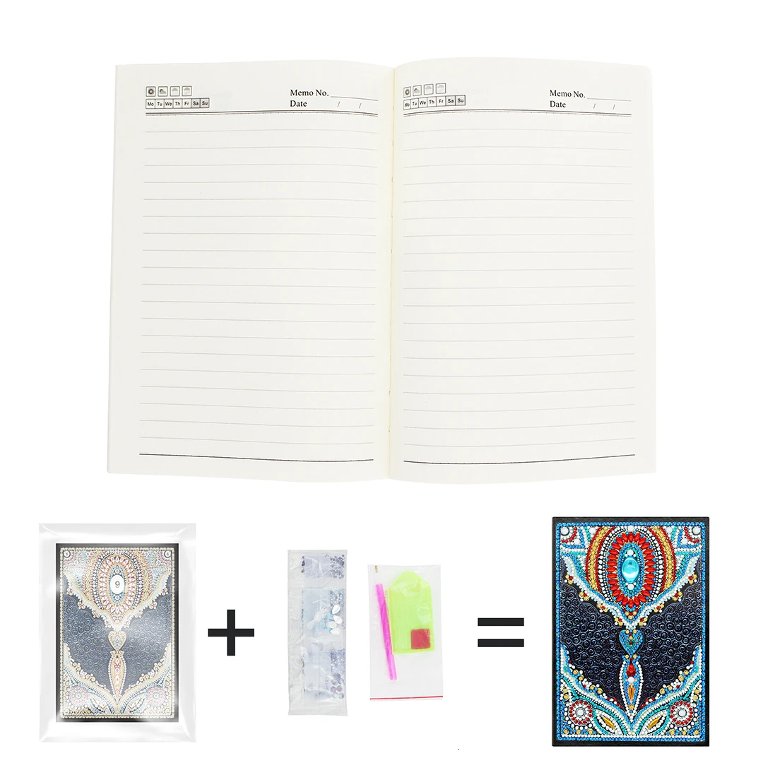 EverShine Особая форма алмазная вышивка Блокнот картины стразами полная выкладка