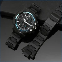 plastic watchband for casio gw a1100fc gw a1000 gw 4000 ga 1000 watch strap high quality mens sport wristwatches bracelet
