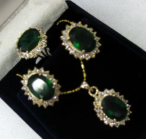 Комплект из колье серёг и кольца 7-9 дюймов | Украшения аксессуары