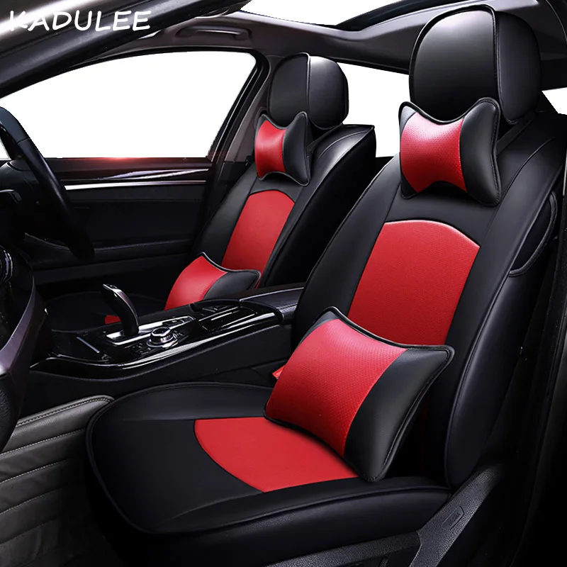 

KADULEE real leather car seat cover for audi TT R8 a1 a3 8p 8l sportback A4 A6 A5 a7 a8 a8l Q3 Q5 Q7 auto accessories car seats